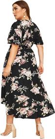 img 3 attached to 🌸 Floral Bohemian Sleeves: Milumia Women's Clothing - Dresses that Perfectly Blend Style and Comfort