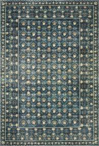 img 2 attached to Loloi Eden Collection EDE-03 Indigo 7'6" X 9'6" Area Rug By Rifle Paper Co.