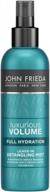 get fuller, hydrated hair with john frieda's luxurious detangling mist - fortified with vitamin b5 and honey logo