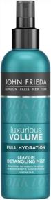 img 2 attached to Сделайте волосы более объемными и увлажненными с помощью роскошного распутывающего спрея John Frieda'S, обогащенного витамином B5 и медом