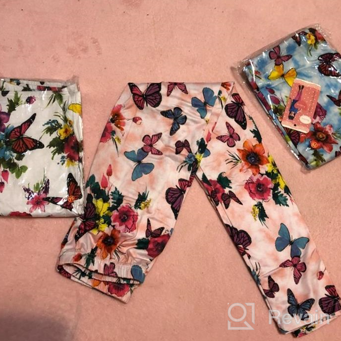 img 1 attached to 👗 Ehdching Printing Fashion Toddler Leggings: Stylish Girls' Clothing for Ultimate Comfort and Style review by Amanda Spencer