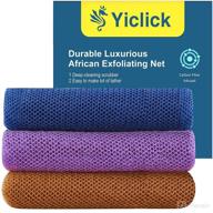 🌟 yiclick exfoliating scrubber washcloth: recommended for luxurious skin care логотип