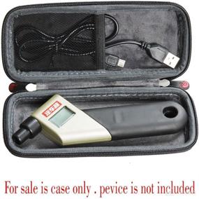 img 3 attached to Hermitshell EVA Protective Case Carrying Pouch Cover Bag for Accutire MS-4021B Digital Tire Pressure Gauge