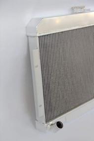 img 1 attached to Upgraded Aluminum Radiator For Jeep CJ Series (1972-1986) With 24" Core: Direct Replacement For CJ5, CJ6, And CJ7 Models