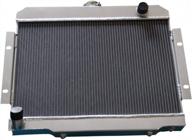 upgraded aluminum radiator for jeep cj series (1972-1986) with 24" core: direct replacement for cj5, cj6, and cj7 models logo