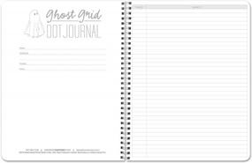 img 2 attached to Ghost Grid Dot Journal By BookFactory: Large 8.5" X 11" Bullet Notebook With 120 Pages - JOU-120-7CW-A(DotJournalNG)