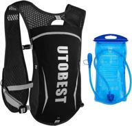 🏃 utobest hydration running vest: lightweight 5l water backpack for trail running, race & hiking - men's & women's hydration pack логотип