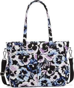 img 4 attached to 👶 Optimized for SEO: Vera Bradley Cotton Ultimate Baby Diaper Bag