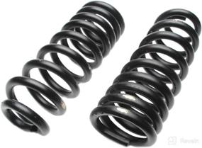 img 1 attached to 🔧 MOOG CC876 Coil Spring Set: Optimize Suspension Performance with High-Quality Springs