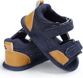 img 2 attached to 👶 Stay Safe with Anti-Slip Sandals: Walkers for Newborn Boys