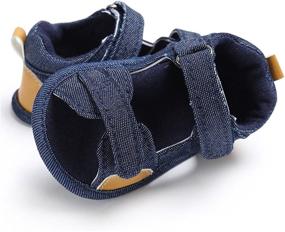 img 1 attached to 👶 Stay Safe with Anti-Slip Sandals: Walkers for Newborn Boys