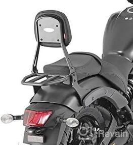 img 1 attached to 🔧 GIVI TS4115B Backrest and Luggage Rack Combo - Kawasaki Vulcan S 650