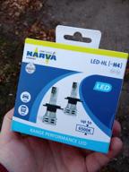 img 1 attached to Car LED lamp Narva Range Performance 180323000 H4 12/24V 24W P43t 6500K 2 pcs. review by Wiktor Wasilewski ᠌