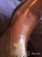 img 1 attached to FRASOICUS Mens Chelsea Boots Mens Leather Dress Boots review by Dwayne Meurer