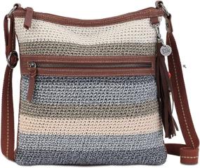 img 4 attached to 👜 Lucia Crochet Crossbody Handbags & Wallets for Women by Sak at Crossbody Bags
