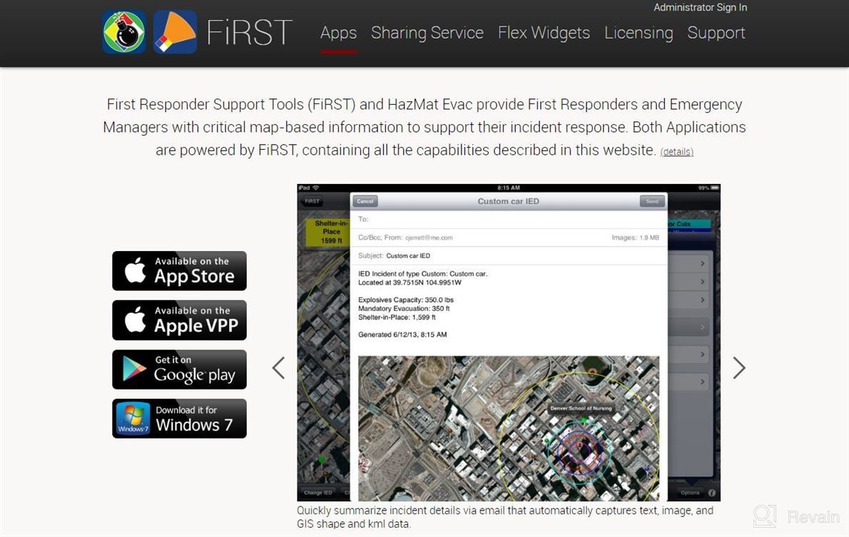 img 1 attached to First Responder Support Tools (FiRST) review by Antoine Scisson