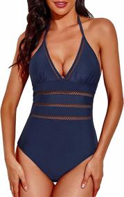 img 4 attached to Tempt Me Swimsuit Swimwear Bathing Women's Clothing ~ Swimsuits & Cover Ups