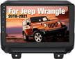 upgrade your jeep wrangler jl with an awesafe 9-inch android car stereo system supporting carplay, android auto, bluetooth, wifi, and gps logo