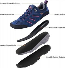 img 3 attached to Experience Ultimate Comfort And Support With TFO Women'S Air Cushion Hiking Shoe