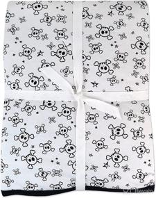 img 4 attached to 👶 Organic Cotton Reversible Baby Blanket by HonestBaby - Unisex Baby Blanket for Enhanced SEO