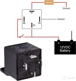 img 3 attached to Ehdis Relay 40Amp Spst Model Replacement Parts : Switches & Relays