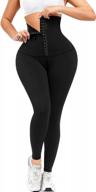 yofit super high waist corset leggings for women tummy control magic waist trainer shaper leggings yoga pants logo