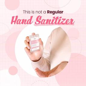 img 3 attached to 5 упаковок по 0,6 унции мини-спрея для дезинфекции рук с 70% спиртом - запах детской присыпки