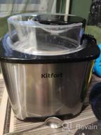img 2 attached to Ice cream maker Kitfort KT-1809 stainless steel review by Czeslawa Progress ᠌