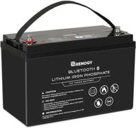 renogy 12v 100ah lithium lifepo4 deep cycle battery with bluetooth,2000+deep cycles,backup power perfect for rv,off-road,cabin,marine,off-grid home energy storage logo