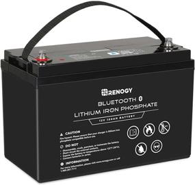 img 4 attached to Renogy 12V 100Ah Lithium LiFePO4 Deep Cycle Battery With Bluetooth,2000+Deep Cycles,Backup Power Perfect For RV,Off-Road,Cabin,Marine,Off-Grid Home Energy Storage