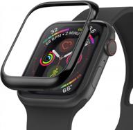 upgrade your apple watch with ringke stainless steel bezel styling – fits series 6, 5, 4, se (2020 & 2022) 44mm cases – anti-scratch protection and stylish design. logo