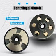 🏎️ c-clink centrifugal clutch 0.75" bore #35 chain 12t for go kart mini bike engine with 0.75" bar логотип