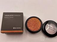 img 1 attached to MIZON Visualistic Glitter Eyeshadow, Creamy, Smooth Application, Long-Lasting, No Creasing (Reddish Sunset) review by John Bones