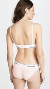 img 2 attached to Calvin Klein Women's Modern Triangle Lingerie, Sleepwear & Loungewear