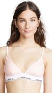 calvin klein women's modern triangle lingerie, sleepwear & loungewear logo