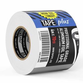 img 4 attached to Industrial Strength Aluminum Foil Tape - 4 Inch By 210 Feet - Ideal For HVAC, Metal Repair And Insulation!
