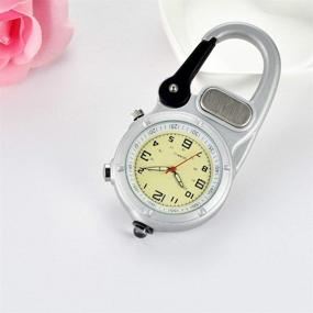 img 1 attached to JewelryWe Backpack Luminous Microlight Activities Men's Watches