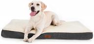 orthopedic large dog bed with removable washable cover - perfect for 50 to 100 lb dogs логотип