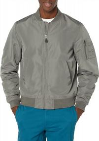 img 4 attached to Men'S Bomber Jacket By Goodthreads