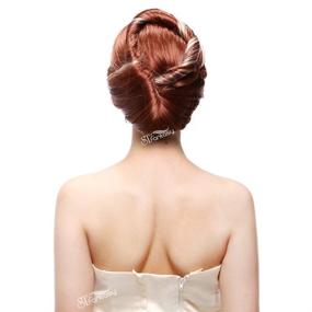 img 1 attached to Frozen Anna Coronation Wig Braid Updo Bun For Women Halloween Cosplay - 13" Hair With Cap