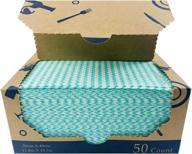 🧽 atitifope heavy duty wipes dish cloths 50 pieces - reusable multi-use cleaning cloths towels logo