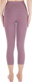 img 1 attached to High-Waisted Yoga Pants For Women With Pocket & 4-Way Stretch - Perfect Workout Leggings From SouqFone