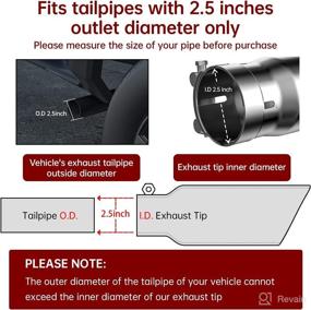 img 2 attached to Удлинитель выхлопной трубы из полированной нержавеющей стали IFOKA