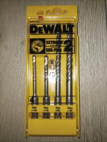 img 15 attached to A set of drills DEWALT DT9700, SDS-plus in a plastic cassette, 4 pcs.