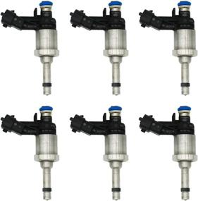 img 3 attached to 🚀 High-Performance Fuel Injector Nozzle for Chevrolet Camaro, Buick Enclave, Cadillac CTS, GMC Acadia - 6 Holes, 6 Pcs Set - Compatible with 3.6 V6 Engines