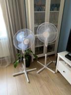 img 1 attached to Outdoor Ballu BFF-880R Fan, white review by Adam Kardasz ᠌