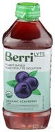раствор электролита для напитков berri, органический логотип