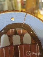 картинка 1 прикреплена к отзыву 22Pcs 3.5"-4" Unfinished Natural Wood Slice Circles Kit With Predrilled Hole For DIY Rustic Wedding Decorations, Round Coasters, Halloween/Christmas Ornaments Arts Crafts от Scott Vazquez