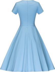 img 3 attached to GownTown Vintage Hepburn Dresses for Women - Fashionable Women's Clothing at Dresses