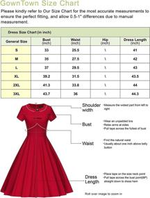 img 1 attached to GownTown Vintage Hepburn Dresses for Women - Fashionable Women's Clothing at Dresses